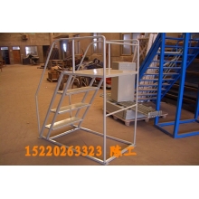 移動登高梯，倉庫登高車